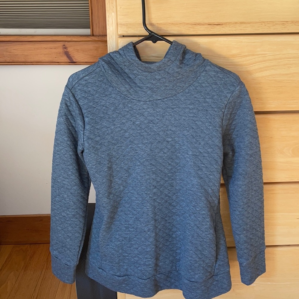 RBX quilted sweatshirt pullover with hood